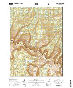Whiterocks Lake 2020 topographic map thumbnail