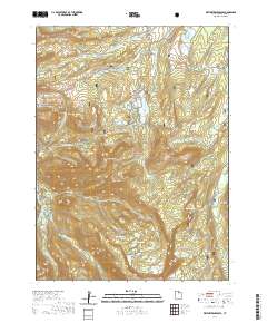 Whitney Reservoir 2020 topographic map thumbnail