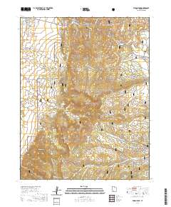 Wilson Peak 2020 topographic map thumbnail