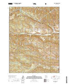 Wolf Creek 2020 topographic map thumbnail