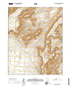 Yellow Rock Point West 2020 topographic map thumbnail