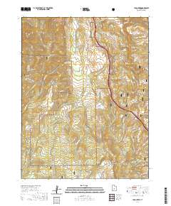Yogo Creek 2020 topographic map thumbnail