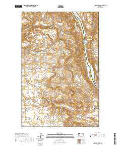 Sanderson Creek 2020 topographic map thumbnail