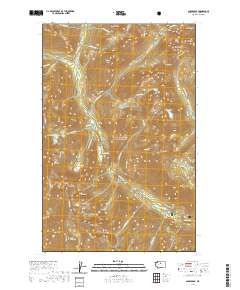Saska Peak 2020 topographic map thumbnail