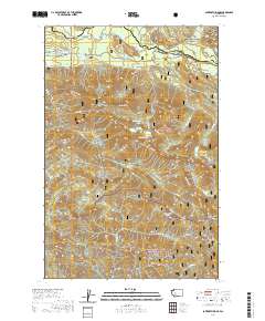Sawtooth Ridge 2020 topographic map thumbnail