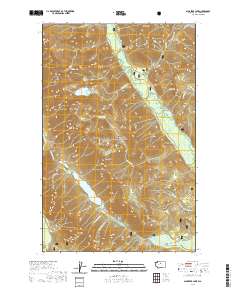 Schaefer Lake 2020 topographic map thumbnail