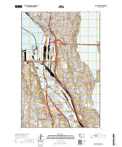 Seattle South 2020 topographic map thumbnail