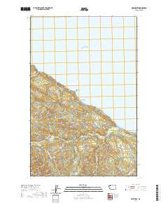 Sekiu River 2020 topographic map thumbnail