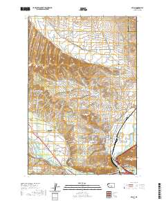 Selah 2020 topographic map thumbnail