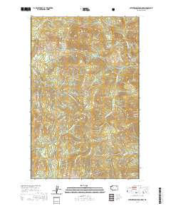 Seventeenmile Mountain 2020 topographic map thumbnail