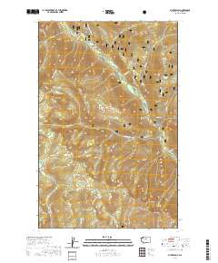 Silver Falls 2020 topographic map thumbnail