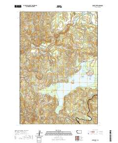 Silver Lake 2020 topographic map thumbnail
