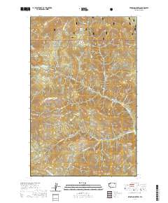 Sitdown Mountain 2020 topographic map thumbnail