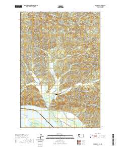 Skamokawa 2020 topographic map thumbnail