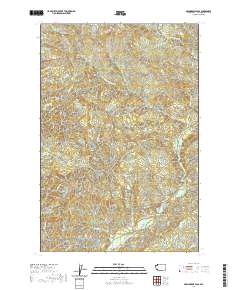 Skamokawa Pass 2020 topographic map thumbnail