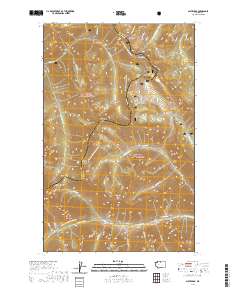 Slate Peak 2020 topographic map thumbnail