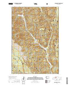Smith Creek Butte 2020 topographic map thumbnail
