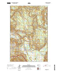 Snoqualmie 2020 topographic map thumbnail