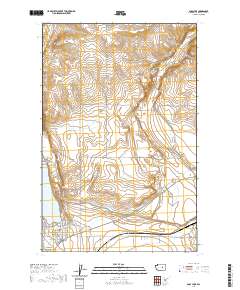 Soap Lake 2020 topographic map thumbnail