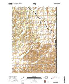 Spangle West 2020 topographic map thumbnail