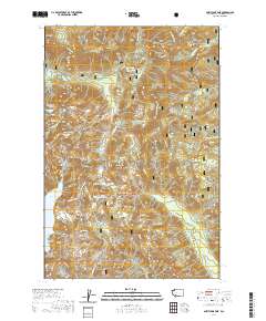 Spirit Lake East 2020 topographic map thumbnail