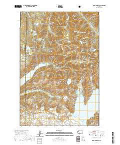 Spirit Lake West 2020 topographic map thumbnail