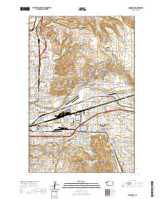 Spokane NE 2020 topographic map thumbnail