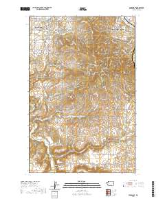 Spokane SE 2020 topographic map thumbnail