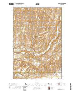 Sprague Lake SW 2020 topographic map thumbnail