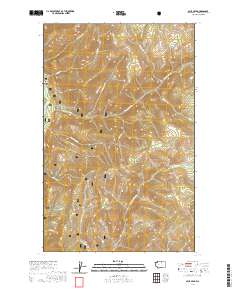 Spur Peak 2020 topographic map thumbnail