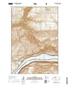 Stacker Butte 2020 topographic map thumbnail