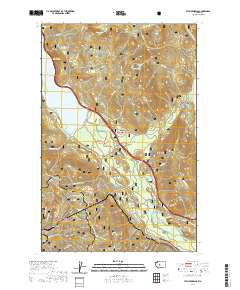 Stampede Pass 2020 topographic map thumbnail