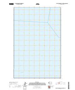 Strait of Georgia (All Water) 2020 topographic map thumbnail