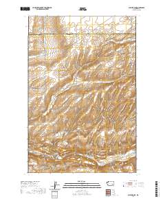 Sulphur Lake 2020 topographic map thumbnail