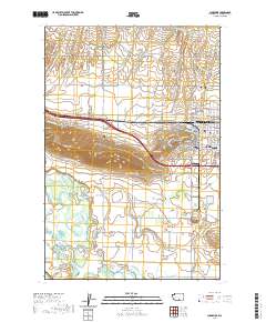 Sunnyside 2020 topographic map thumbnail