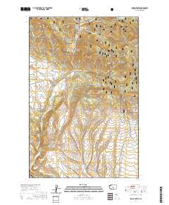 Swauk Prairie 2020 topographic map thumbnail