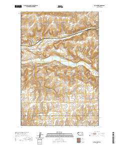 Sylvan Lake 2020 topographic map thumbnail