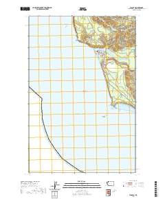 Taholah 2020 topographic map thumbnail