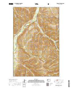 Tatoosh Buttes 2020 topographic map thumbnail