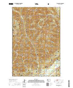 Tatoosh Lakes 2020 topographic map thumbnail