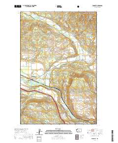 Teanaway 2020 topographic map thumbnail