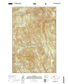 Timber Mountain 2020 topographic map thumbnail