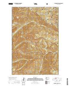 Timberwolf Mountain 2020 topographic map thumbnail