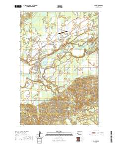 Toledo 2020 topographic map thumbnail