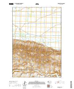 Toppenish SW 2020 topographic map thumbnail