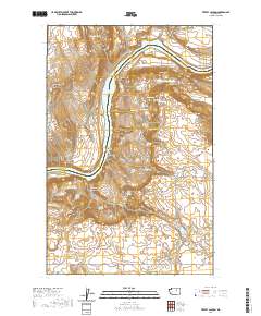 Trefry Canyon 2020 topographic map thumbnail