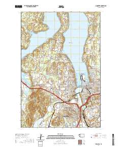 Tumwater 2020 topographic map thumbnail
