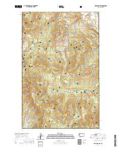 Tunk Mountain 2020 topographic map thumbnail