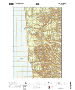 Tunnel Island 2020 topographic map thumbnail