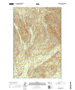 Umbrella Creek 2020 topographic map thumbnail